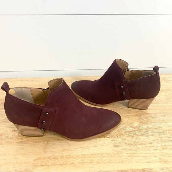 Franco Sarto Graham Burnished Leather Studded Booties Shooties, Women’s Size 8 - Picture 4 of 9